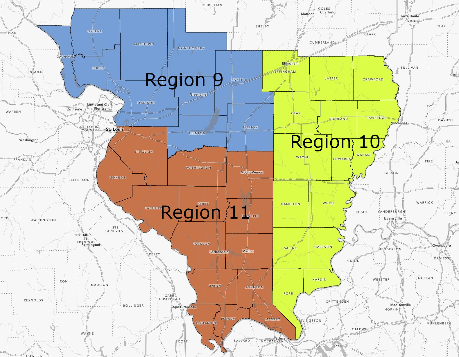 SCIRPDC HSTP Regions