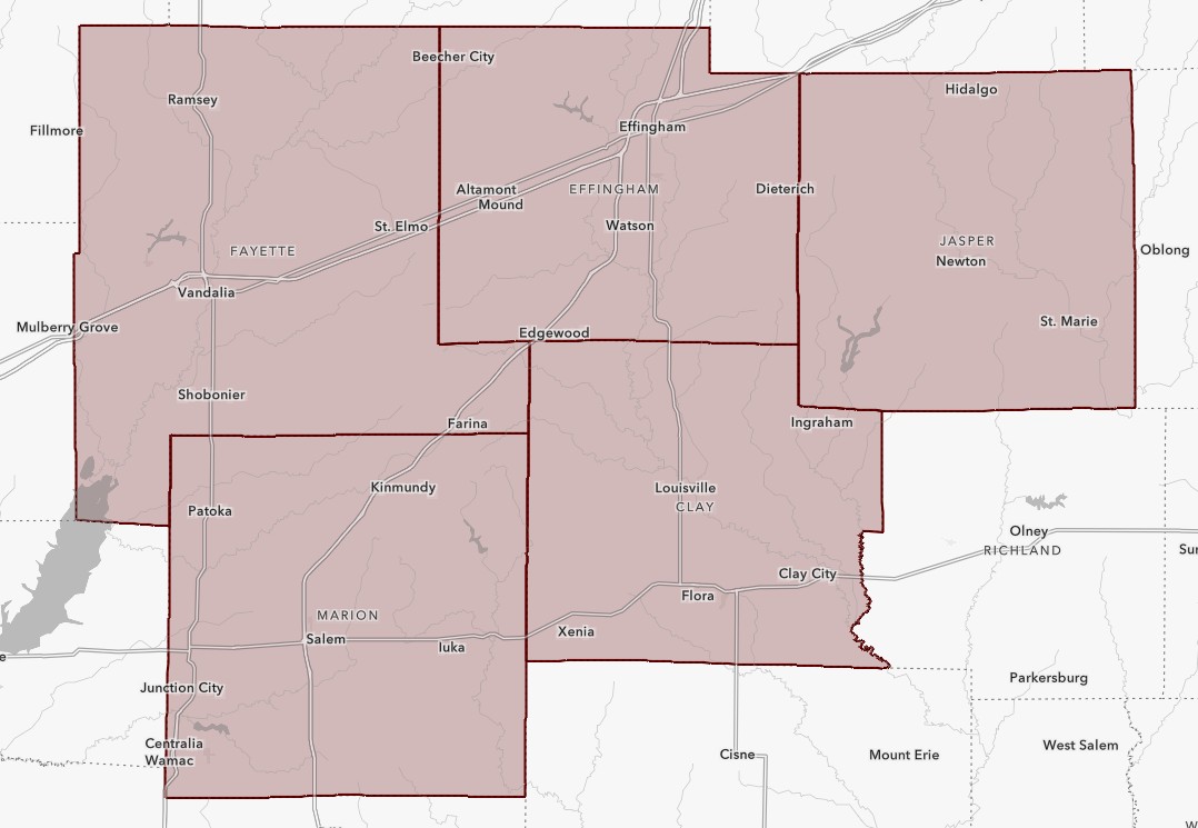 SCIRPDC Member Counties